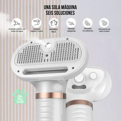 Cepillo Secador 2 en 1 – El aliado perfecto para el cuidado de tu mascota